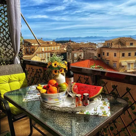 Corfu Panoramic View The