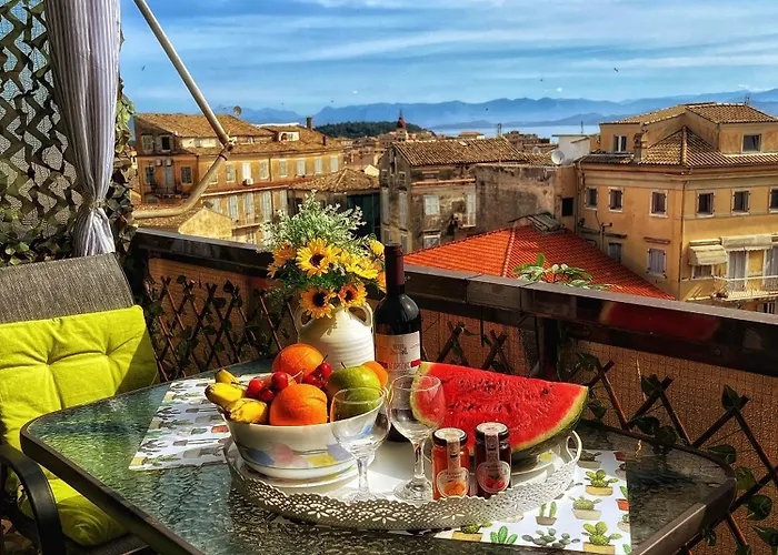 Corfu Panoramic View The